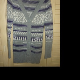 Šedý dlouhý svetr Clockhouse - foto č. 1