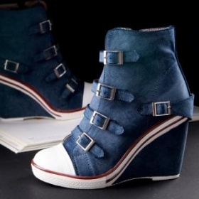 Heel sneakers - "tenisky na podpatku"