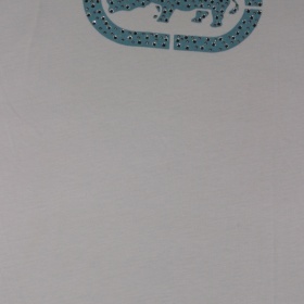 Bílé tričko značky ecko