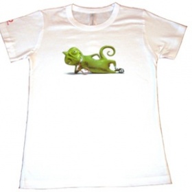 Tričko od Vodafone s chameleonem - foto č. 1