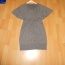 Svetrové šedé šaty Amisu - foto č. 2