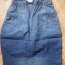Sukně s vysokým pasem modré barvy Japan - foto č. 2