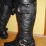 Černé kozačky na zips s kožíškem z polského butiku - foto č. 2