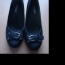 Černé boty na klínku s přezkou - foto č. 2