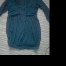 Tmavě zelená tunika značky Amisu