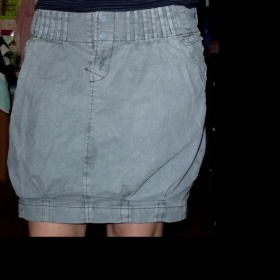 Šedá balonková sukně Cropp Town