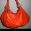 Oranžová koženková kabelka - foto č. 3