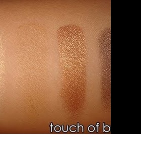 Oční stíny Milani, odstíny hnědé