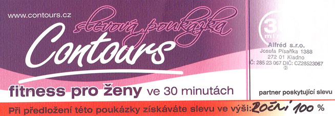 Poukaz Contours